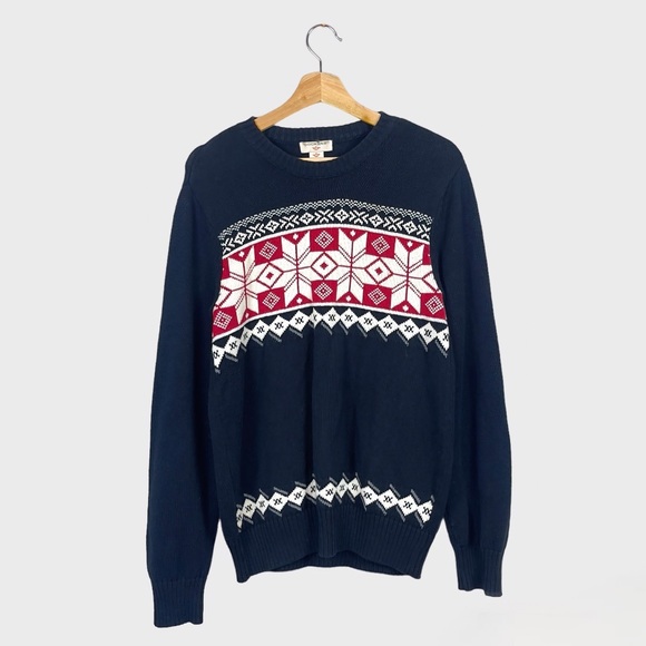 Dockers Other - DOCKERS Snowflake Christmas Sweater